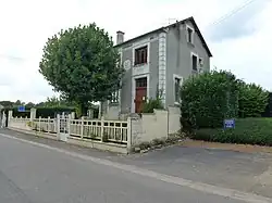 The town hall in Draize