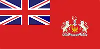 Civil Ensign of Bhavnagar State (until 1948)