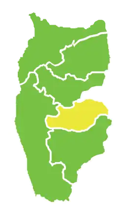 Map of Duraykish District within Tartus Governorate