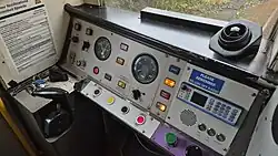Metrocar 4079's cab.