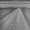 Driveway. 2021 graphite pencil on paper, 19 х 19&nbsp;cm, The State Hermitage Museum