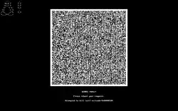 Screenshot of Linux kernel panic, showing ASCII-style Tux, ASCII exclamation mark, a QR code, and an instruction for the user "KERNEL PANIC! Please reboot your computer. Attempted to kill init! exitcode=0x00000100"