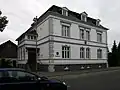 The Rathaus (town hall) of Drolshagen is rather small and some of the offices are located in nearby buildings.