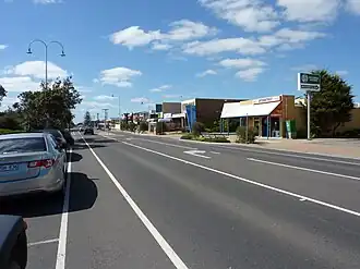 Point Nepean Road and shops