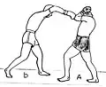 Right overhand in long range