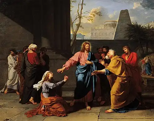 Christ and the Canaanite Woman, 1784