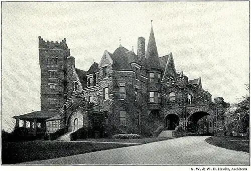 "Druim Moir" (Henry H. Houston Mansion), Chestnut Hill, Philadelphia, (1885–86)