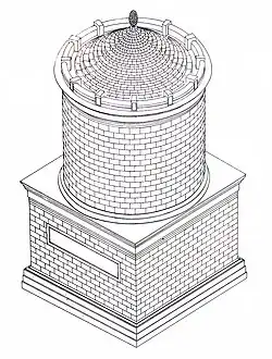 Reconstruction by Hans G. Frenz [de], 1985