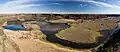 Dry Falls in the semi-desert Channeled Scablands that dominate much of eastern Washington.