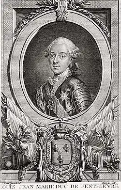 Louis Jean Marie de Bourbon, Duke of Penthièvre