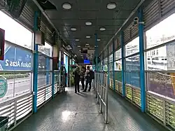 Interior of the original station, 2018