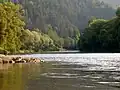 Exit from the Gorge near Szczawnica
