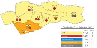 2012 results map