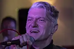 Dunstan Bruce performing in London in 2017