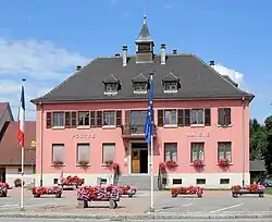 The town hall in Durmenach