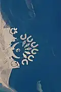 Astronaut photograph of Durrat Al Bahrain.