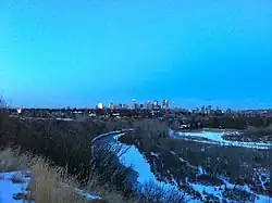View of downtown from the Altadore area