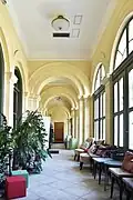 Right view of the hallway