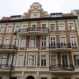 Restored facade