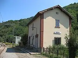 Džep rail station in 2016