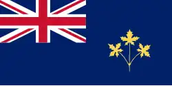 E. M. Chadwick's Proposed National Flag / Blue Ensign of Canada (1896)