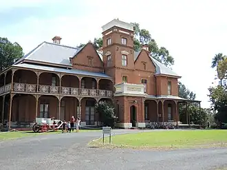 Front of Woodbridge House
