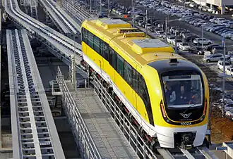 A maglev at Incheon Airport, South Korea