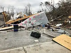 Image 112A home that was swept off its foundation at low-end EF4 intensity in Newnan, Georgia. (from Tornadoes of 2021)