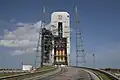 EFT-1 Orion on its Delta IV Heavy