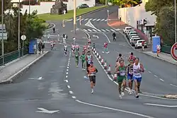 Half marathon on the streets of Funchal