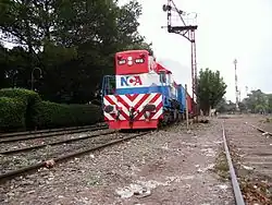 An NCA freight train in Escobar