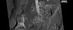 Layered butte, as seen by HiRISE under HiWish program.