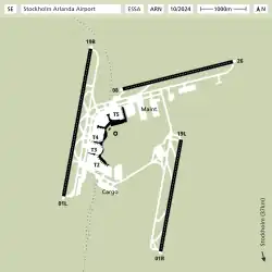 Airport diagram