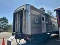 Interurban U set electric carriage ETB6039 on static display outside the depot