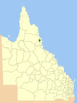 Location within Queensland
