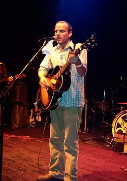 Hamilton live with Brakes in Liverpool in 2004
