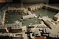 Early model of St Katharine Docks