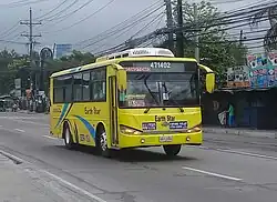 Daewoo BM090 Royal Midi formerly operated by Earth Star Express.