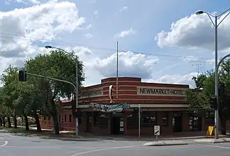 Newmarket Hotel in East Bendigo, 2010