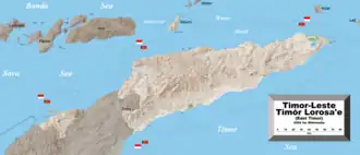 Image 8Detailed map of Timor-Leste (from Geography of Timor-Leste)