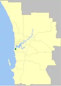 The Town of East Fremantle within the Perth Metropolitan Area