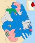 2007 results map