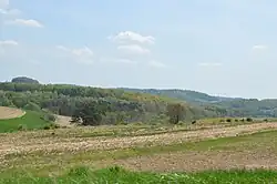 Fields along Pennsylvania Route 210