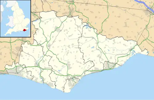 Battle of Hastings is located in East Sussex