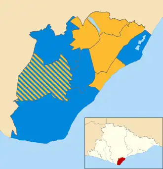 2004 results map