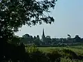 The village seen from Grendon