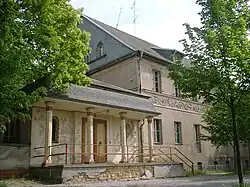 Villa Hirsch (Erich-Steinfurth-Str. 12) in the Messingwerksiedlung in Eberswalde, Germany