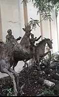 Sculptures at the Institut National des Arts, Bamako, 2019.