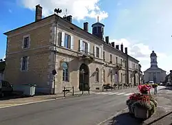 Former town hall, now a school