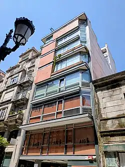 Plastibar Building, Vigo, 1957